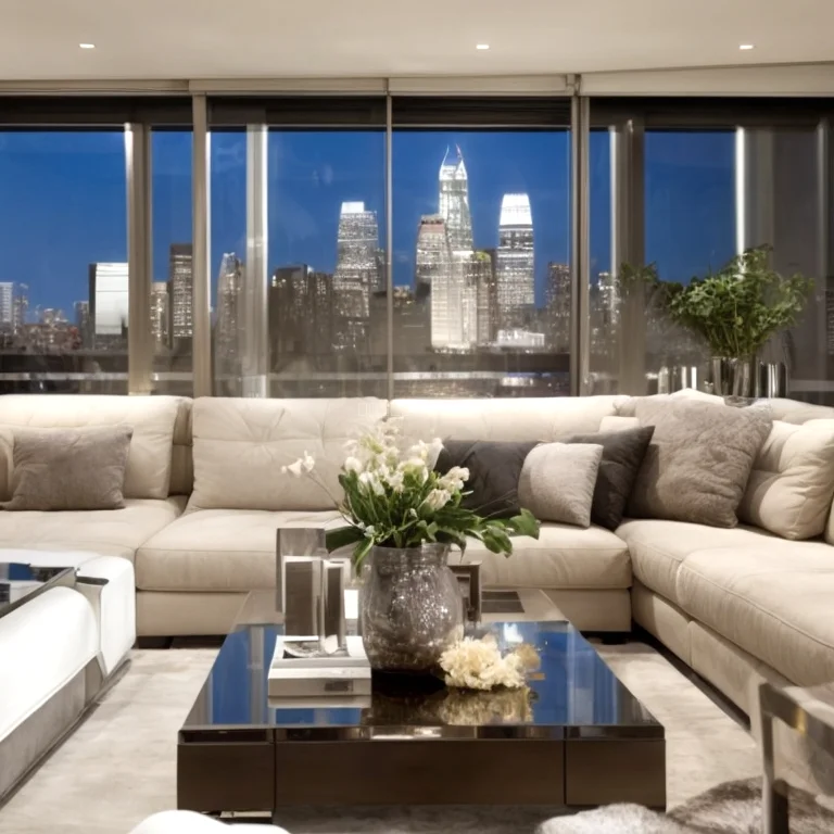Modernes exklusives Apartment Interieur